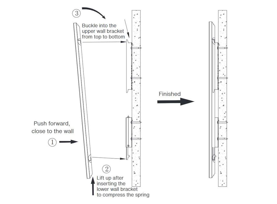 Aluminiowa rama ekranu projekcyjnego / projektora 100 cali