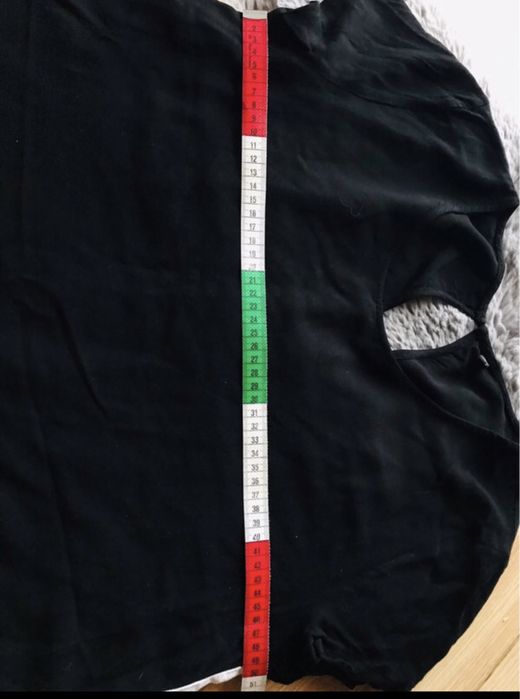 Bluzka czarna z lampasami