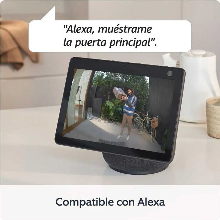 Ring Battery Video Doorbell 2024 – Campainha Inteligente com Vídeo HD 1440p e Visão Noturna a Cores NOVO