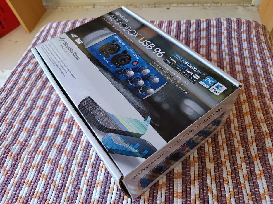 Presonus audiobox interface de gravação USB 2.0 de 24bits/96kHz