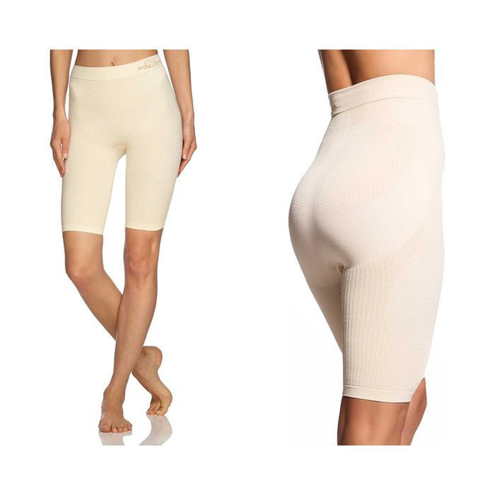 BELLY CLOUD Majtki Modelujące Massage Panty 44/46 XXL Champagner