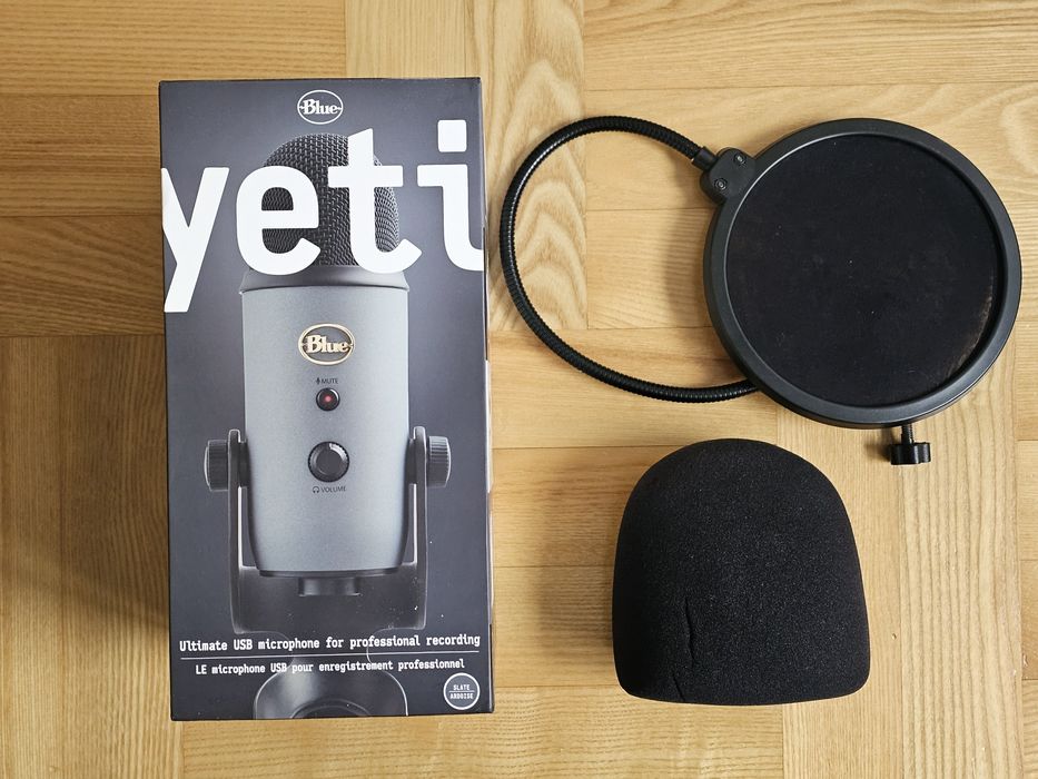 Mikrofon Blue Yeti Slate - jak nowy - FV