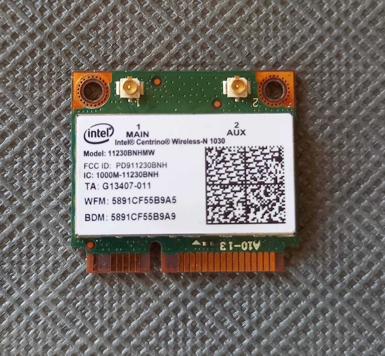 Wi-Fi модуль miniPCI-E, PCI-E