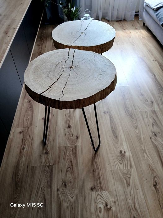 Debowe stoliki loft