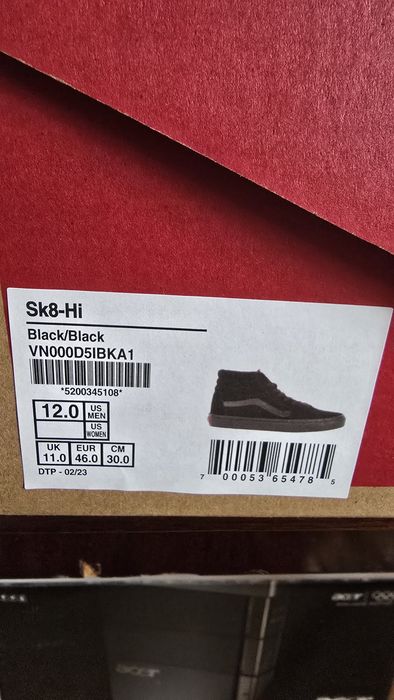 Tenisówki Vans rozmiar 46