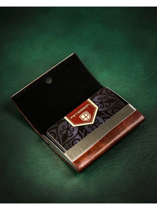 Wizytownik z magnetycznym zamknięciem Troika brązowy