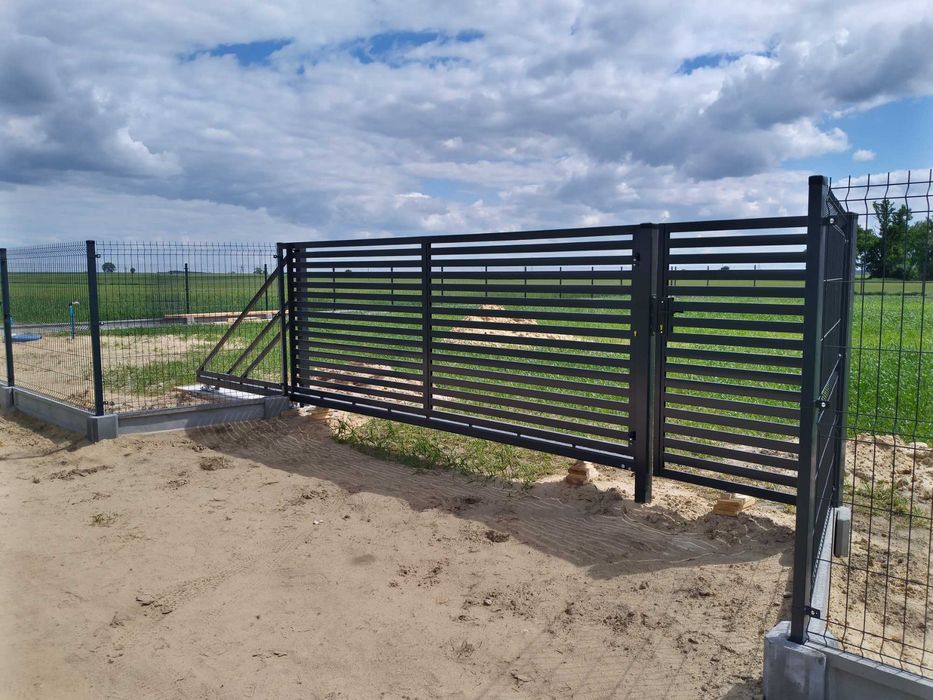 Ogrodzenie Panelowe Fi 4 MM Ocynk RAL H 180