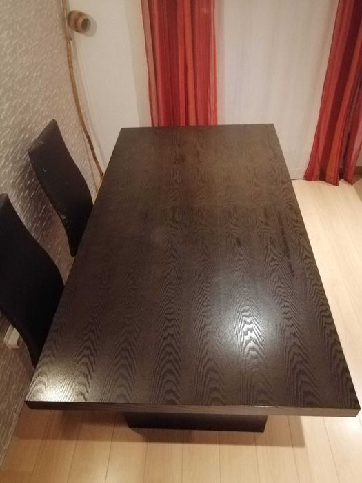 IKEA Dining Table, Chestnut (6 Seats)64739900326915124