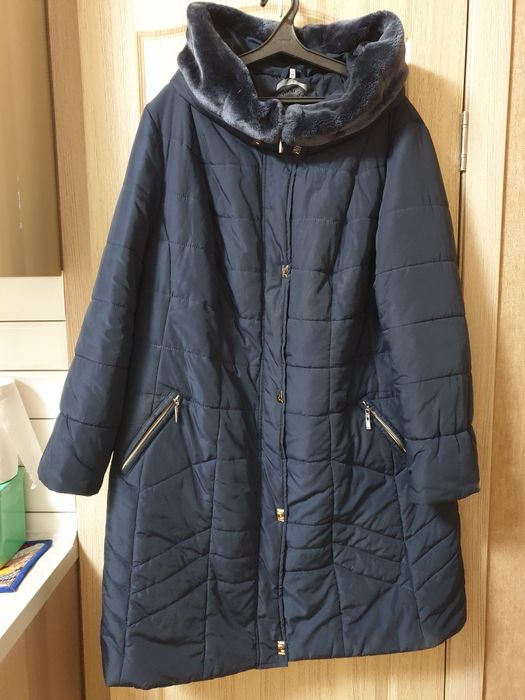 Пуховичок р.4XL,+Зимнее пальто р.58-60