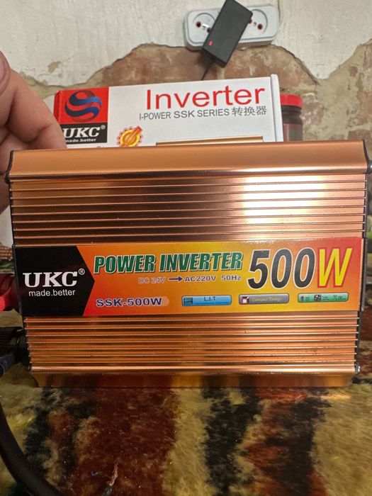 Інвертор 24v 500Вт