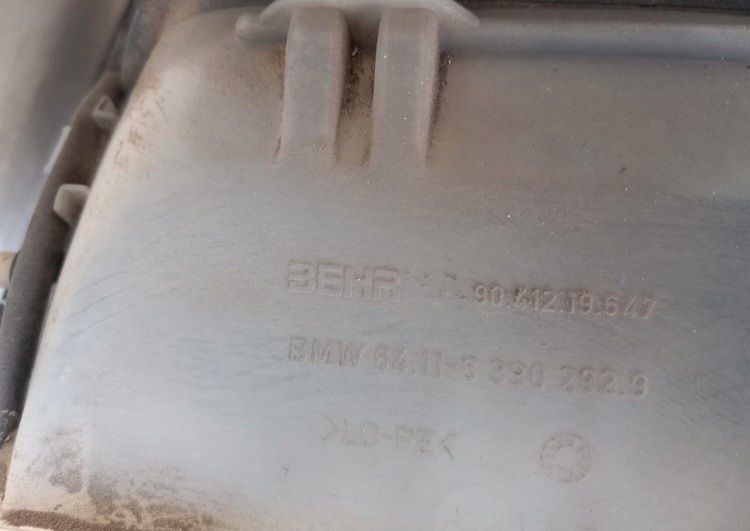 Caixa da sofagem completa A/C bmw 318tds E36