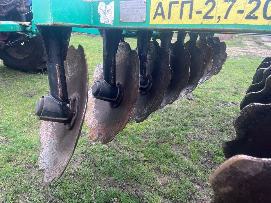 Дисковая борона АГП-2,7 Прицепная