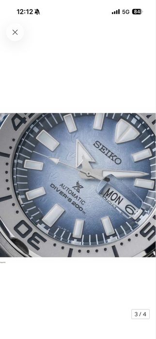 Relogio seiko prospex antartica