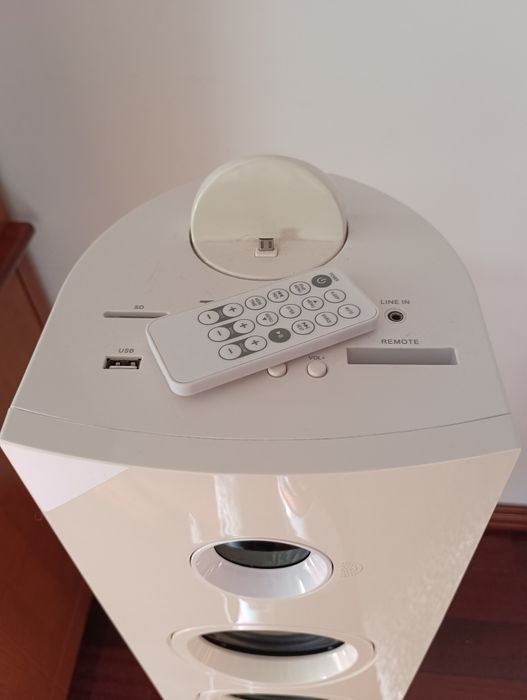 Coluna Thomson de cor creme, com 1 metro.