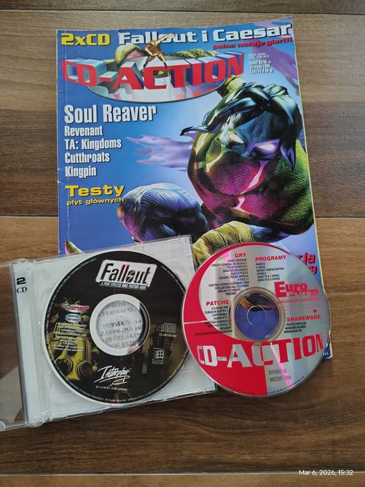 CD Action 09/99 + 2 płyty CD (Fallout)