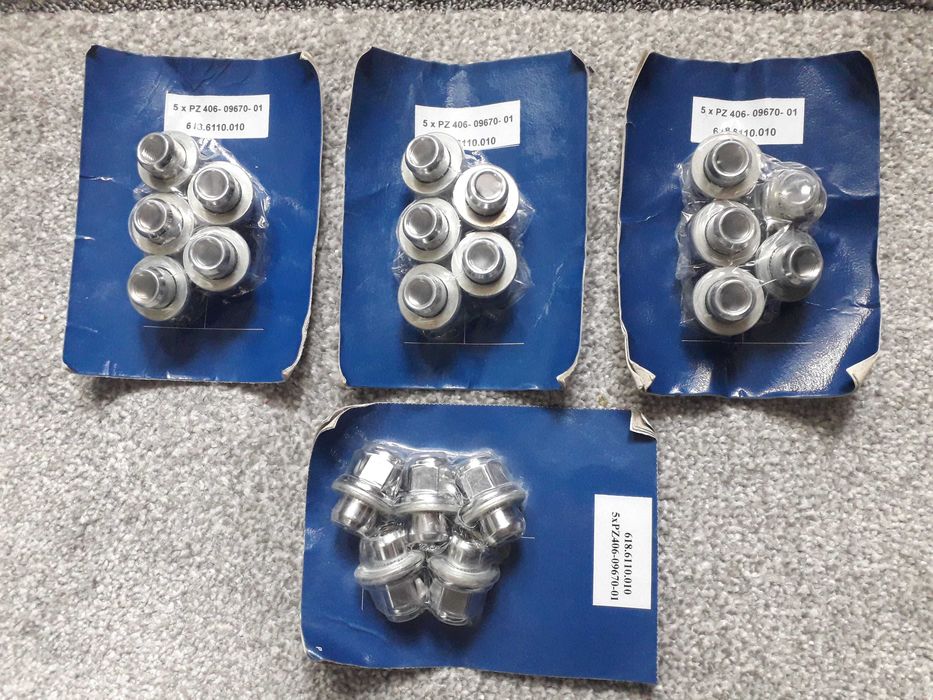 Nakrętki do oryginalnych alu felg OEM TOYOTA LEXUS MITSUBISHI ! NOWE z ASO