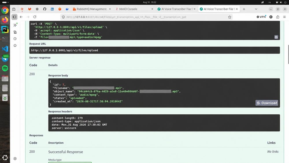 Разработка Backend и REST API — Python, FastAPI, PostgreSQL