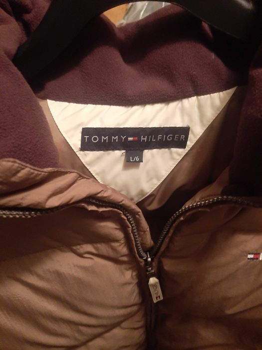 Casaco de penas Tommy Hilfiger Camel