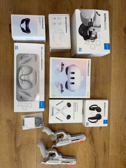 Gogle VR Meta Quest 3 512 GB + akcesoria OKAZJA