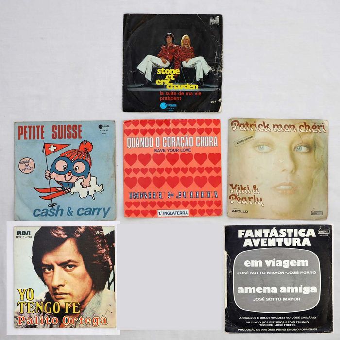 Discos Vinil Single em muito bom estado