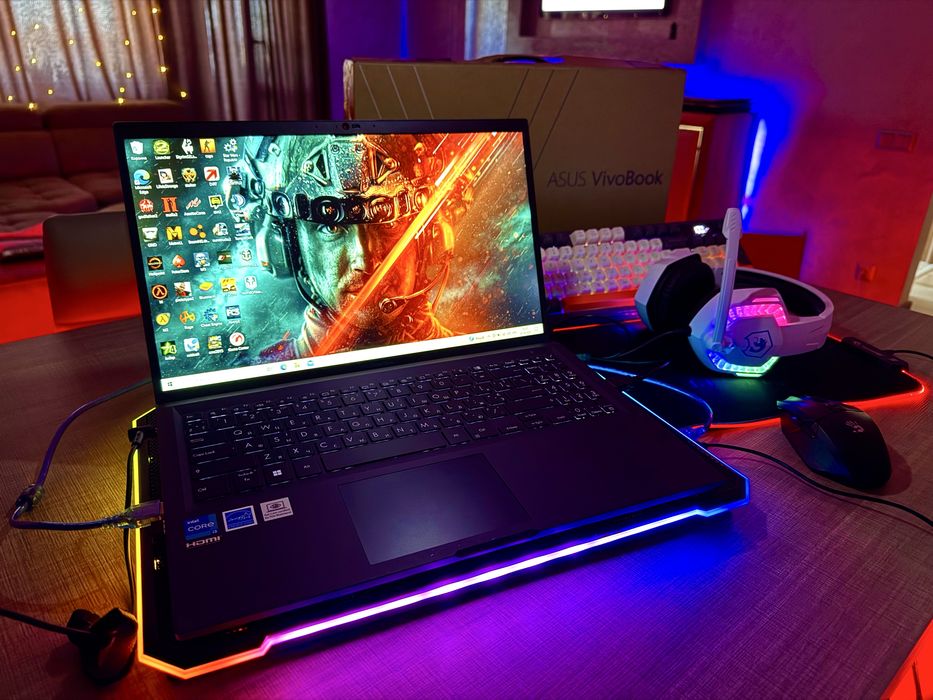 ЗСУ Знижка! Новый игровой ноутбук Asus + игровой комплект