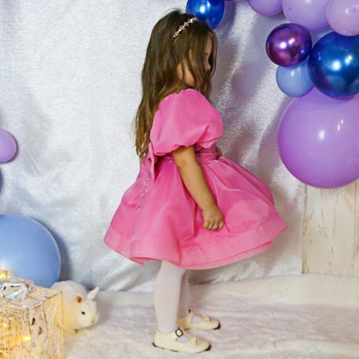 Рожева сукня для дівчинки 110-116