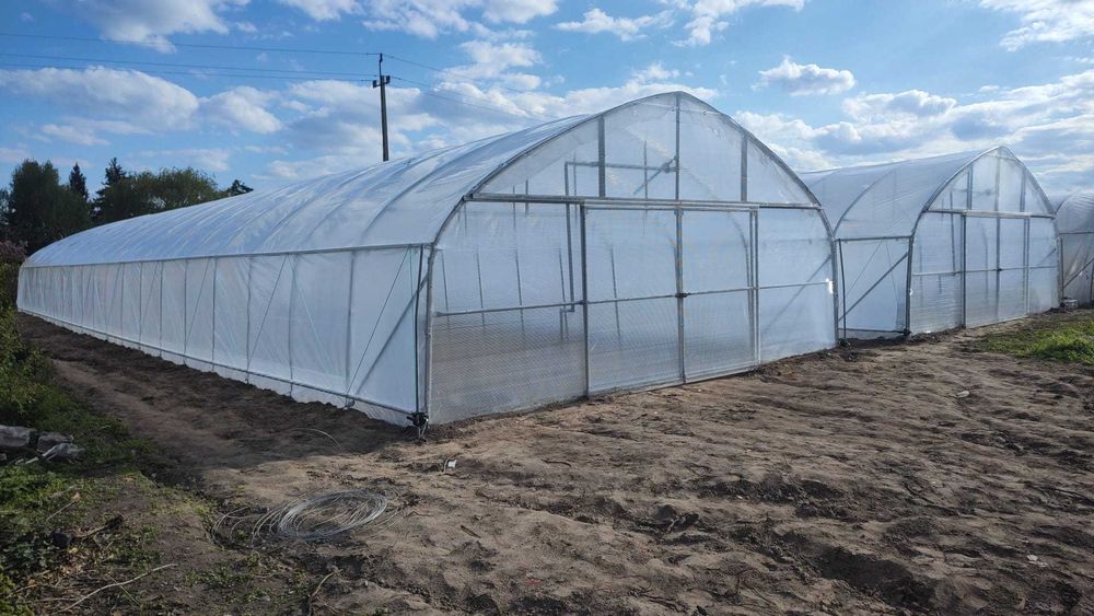 Tunel Foliowy, Tunele Foliowe, Konstrukcja tunelu foliowego7,5x30x3,10