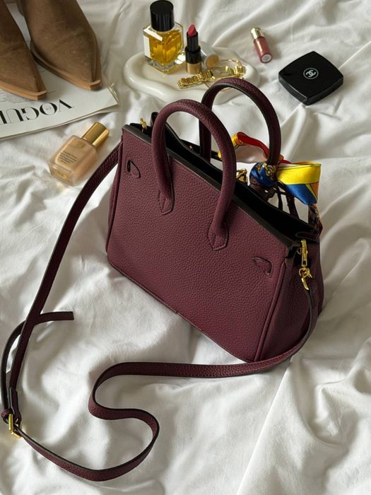 Сумка Hermès Birkin 25 / 30 Burgundy/Gold