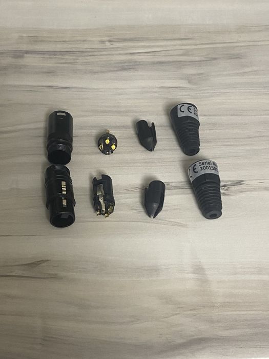 Роз'єм XLR (Canon) 3-pin тато/мама, металевий (Вінниця)