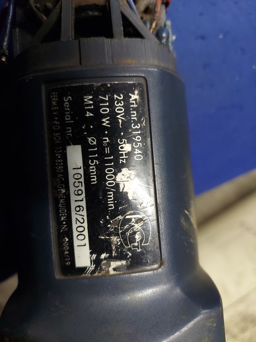 Болгарка FERM FAG 115 N
