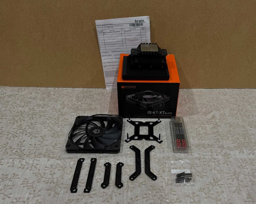 Повітряне охолодження ID-COOLING IS-67-XT Black 1700 1851 AM4 AM5