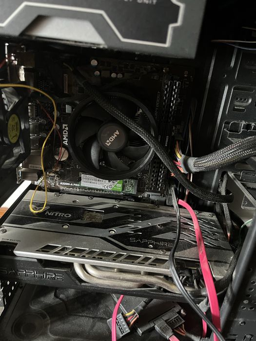 PC Rx 580 4gb, Ryzen 5 2600, 16 gb ddr4