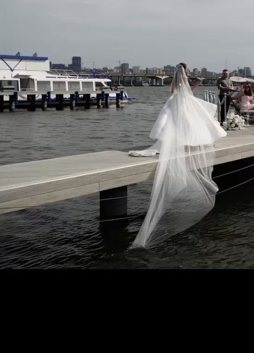 Весільна Фата chrystal Nv2413