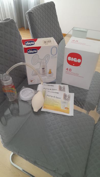 Kit Bomba/extrator leite materno NOVO manual