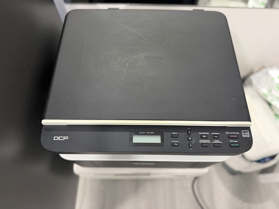БФП Лазерний Brother DCP-1512R (Принтер, Сканер, Копір)