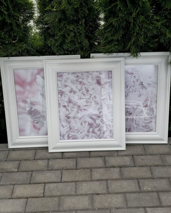 Obraz rama biała 56x66 cm