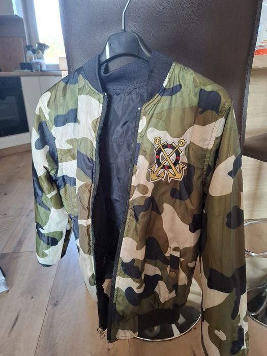 H&m kurtka bomberka chłopięca dwustronna