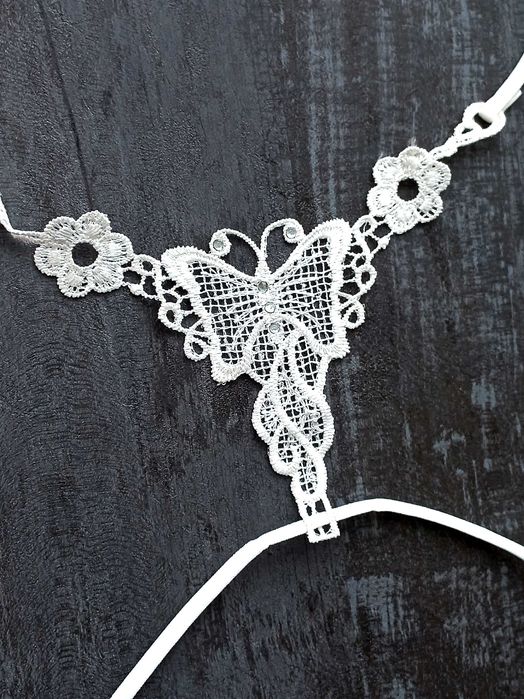 З'ємні бретелі з мереживною вставкою Метилик съемные бретельки