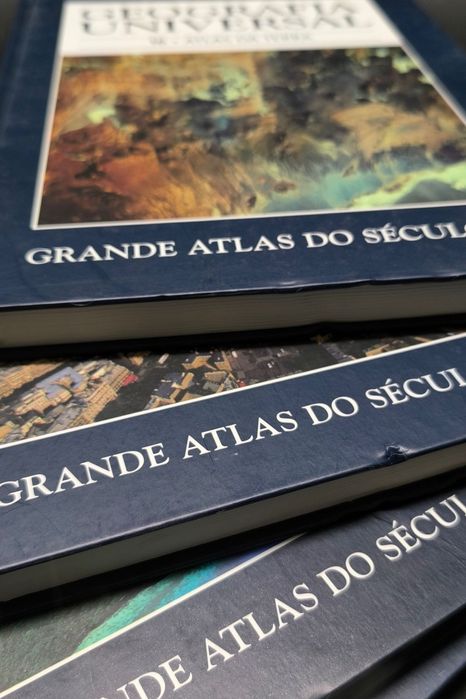 Coletânia "Grande Atlas do Século" 18 livros