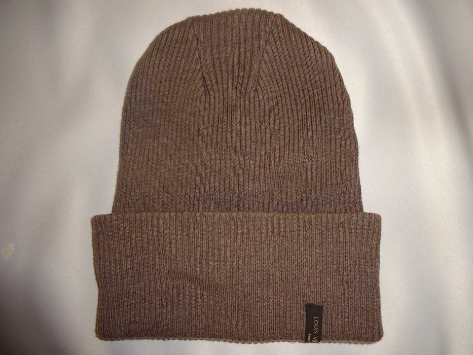 LOUIS VUITTON Paris brązowa czapka