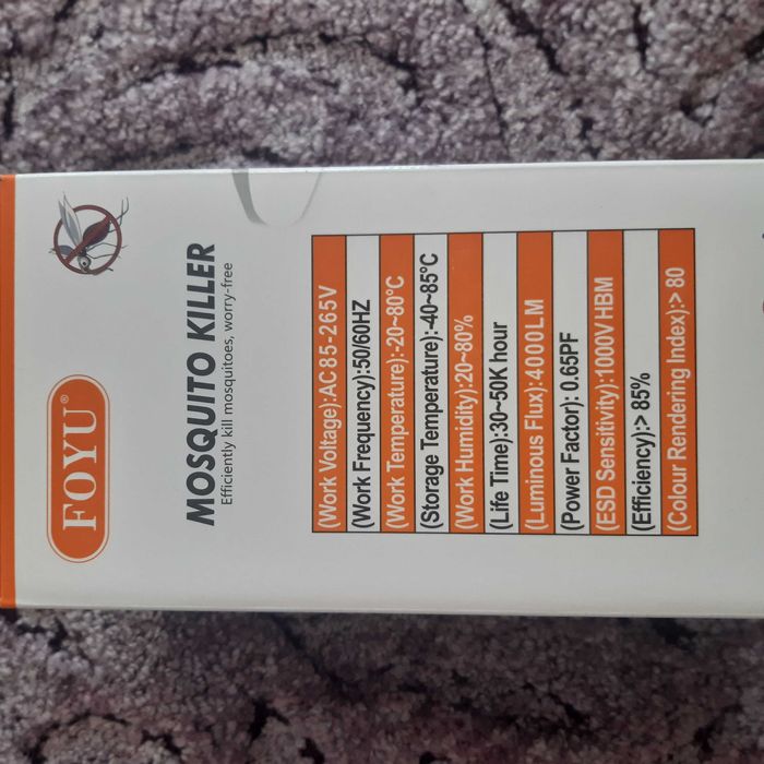 Уничтожитель led Фонарь антимоскитный ловущка для комаров мух москитов