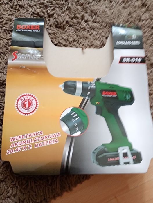 Wkrętarka akumulatorowa Boxer 20.4v