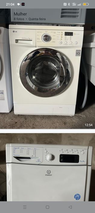Máquinas de lavar e secar lr