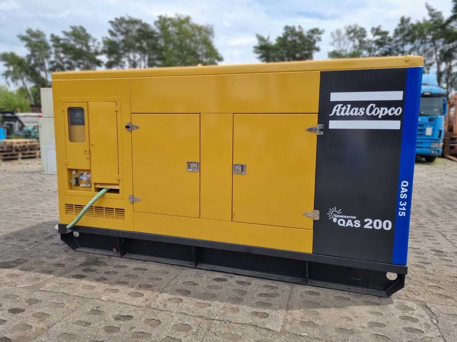 Agregat prądotwórczy ATLAS COPCO * 315 kVA * import Niemcy
