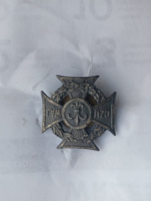 Znaczek ZHP z PRL-U.