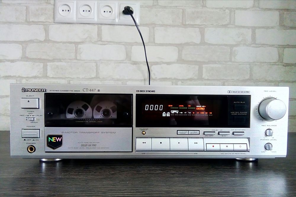 Platine Cassette Pioneer CT447 - Occasion, Fonctionnelle