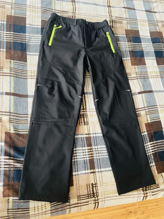 Теплые штаны на флисе 10-11 лет