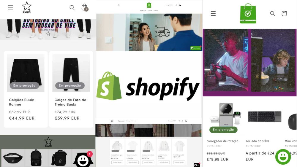 Criação de Sites Profissionais 200€