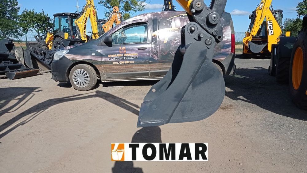 Nowa Łyżka Kopiąca 40 Cm Minikoparka JCB Koparka JCB 8014, 8016, 8018, 8020 JCB CAT CASE YANMAR