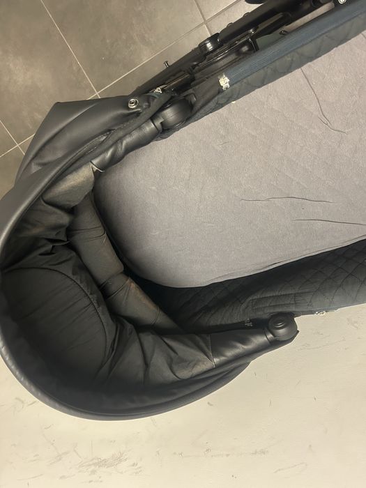 Wózel 2w1 Anex Sport czarny gondola + spacerowka